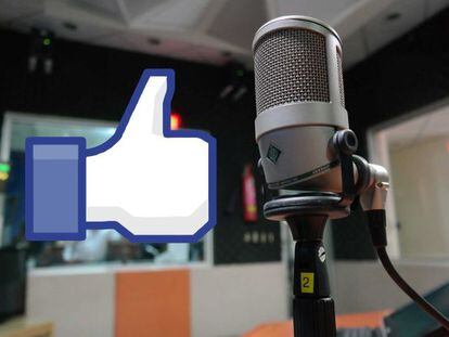 Facebook Live ya permite emitir la radio en directo