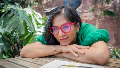 Socorro Venegas, escritora mexicana,  en la Ciudad de México el 6 de abril del 2024.