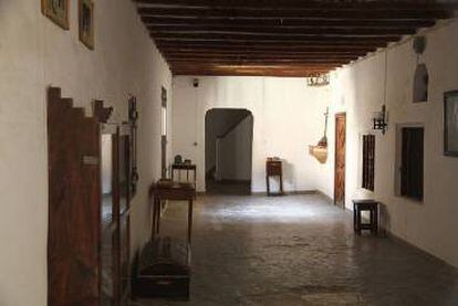 Interior del monasterio cisterciense de Santa María de Casbas, en Huesca.