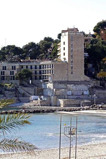 El hotel Mar y Pins en Calvià.