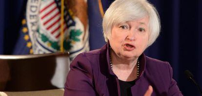 La directora de la junta directiva del Sistema de la Reserva Federal de EE UU, Janet Yellen. 