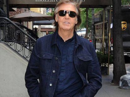 El cantante Paul McCartney en Nueva York en agosto de 2017.