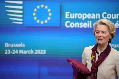 La presidenta de la Comisión Europea, Ursula von der Leyen. REUTERS
