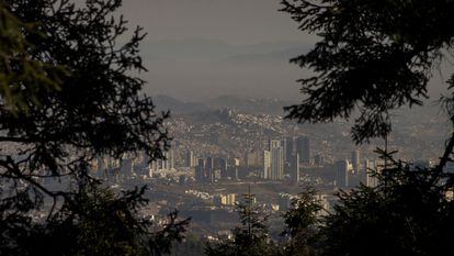Vista de Ciudad de México, este viernes.