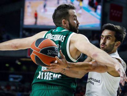 Campazzo da una asistencia ante Vougioukas