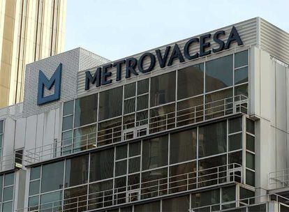 The headquarters of Metrovacesa, in a file image.