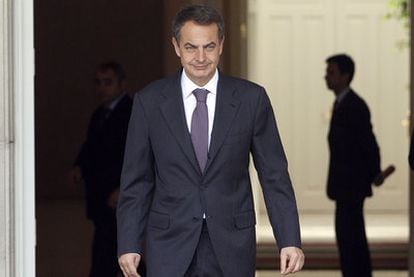 Zapatero, en La Moncloa, en una imagen de archivo.