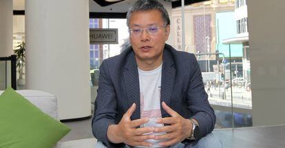 William Tian, presidente del área de Consumo de Huawei Europa.