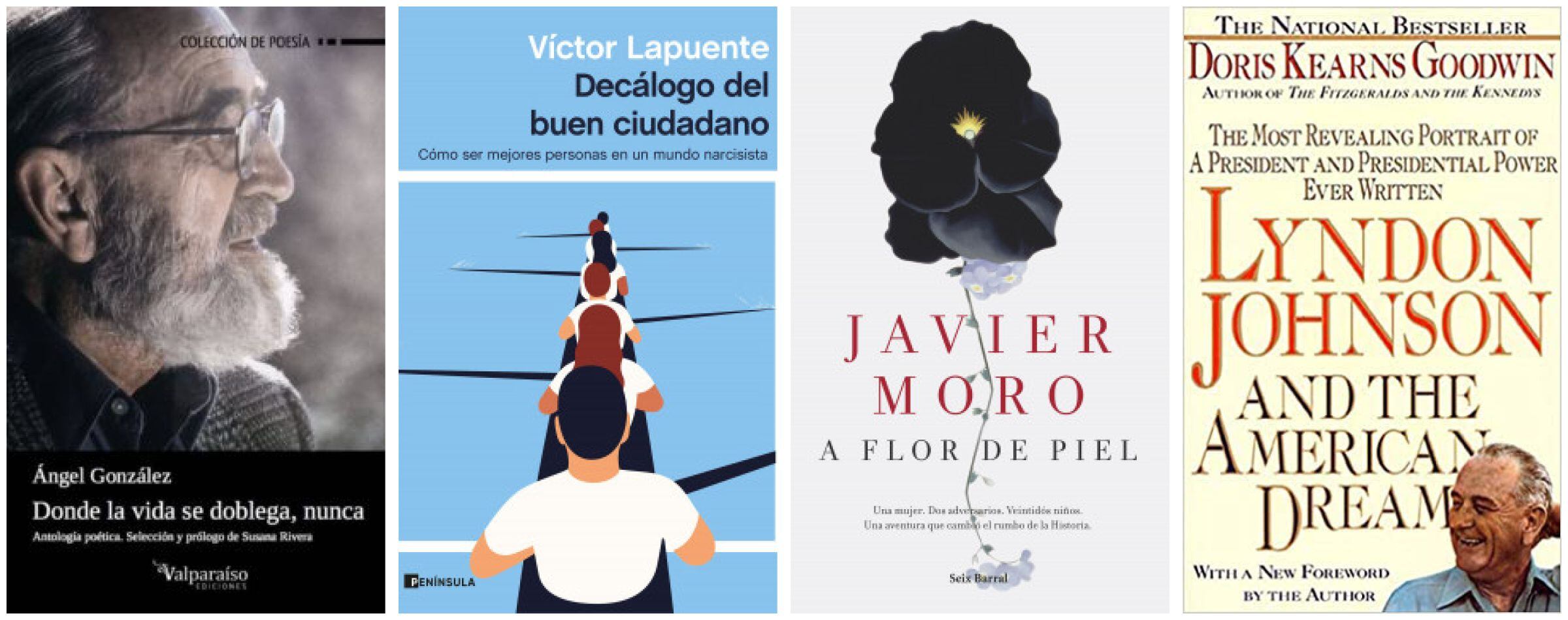 Libros recomendados por Beatriz Corredor, Antón Costas, Gabriel Escarrer y Maurici Lucena.