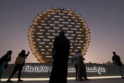Pabellón de Reino Unido de la Expo 2020 de Dubái. 