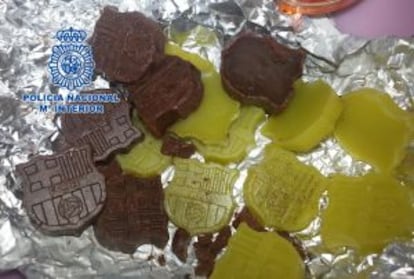 Dulces elaborados con marihuana y setas alucinógenas.