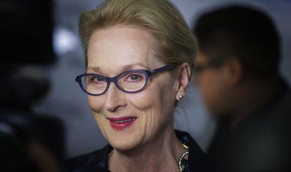 Meryl Streep, en marzo de 2015 en Nueva York.