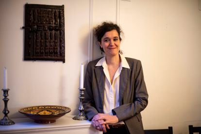 The philosopher Chiara Bottici, at her home in New York.