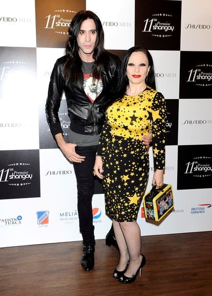 Alaska, junto a su marido Mario Vaquerizo, en Madrid, en 2012.