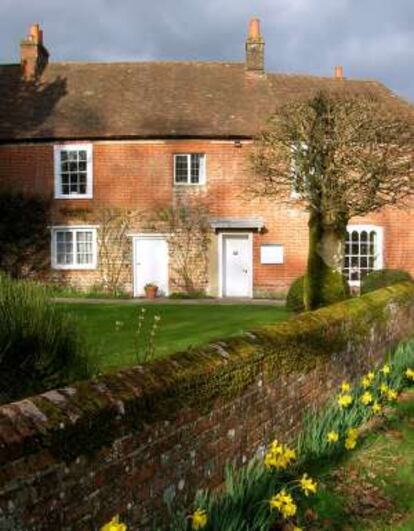 La casa de Jane Austen, en Chawton (Reino Unido).