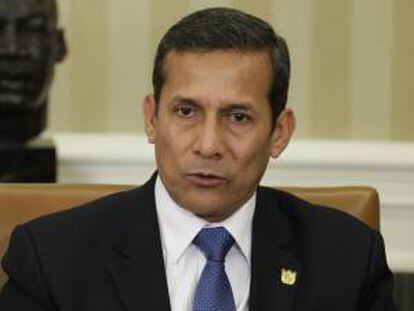 En la imagen, el presidente de Perú, Ollanta Humala. EFE/Archivo