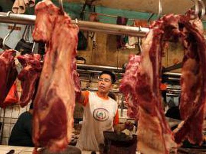 Brasil es el segundo exportador de carne bovina del mundo, con ventas de 1,02 millones de toneladas, entre carne "in natura" e industrializada. EFE/Archivo