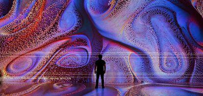 Programa para visualizar las ondas cerebrales de los artistas en tiempo real.