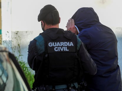 La Guardia Civil detuvo a los dos acusados del tiroteo en Porriño en 2019.