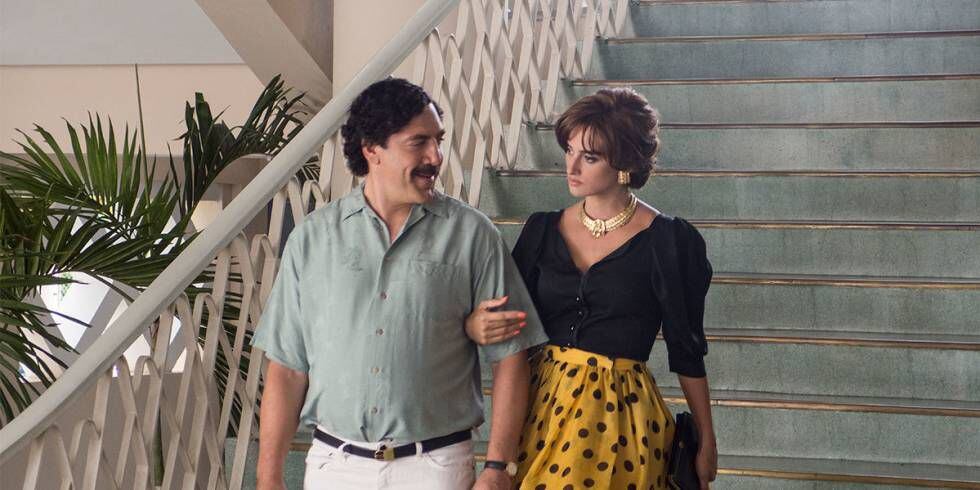 Fotograma de 'Loving Pablo, Hating Escobar', con Javier Bardem y Penélope Cruz.