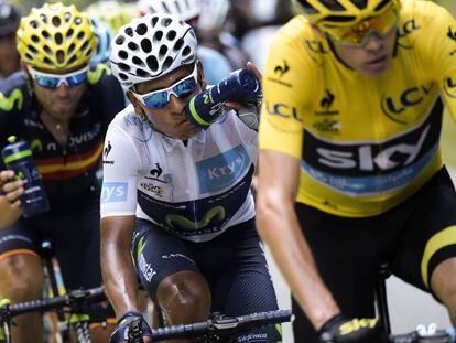 Valverde y Landa, figuras españolas, serán gregarios en el Tour