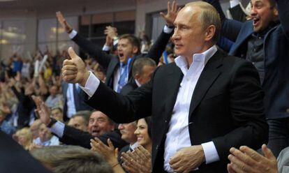 El presidente ruso, Vladímir Putin, en Siberia.