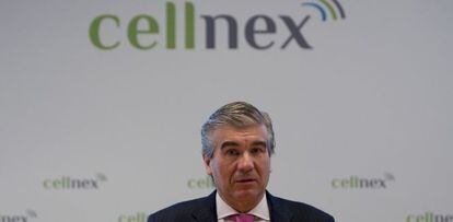 El presidente de la compañía de telecomunicaciones Cellnex Telecom, Francisco Reynés. EFE/Archivo
