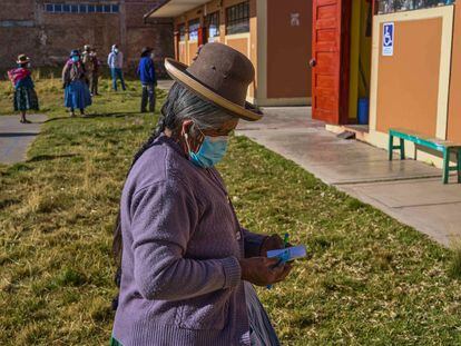 La jornada electoral en Perú, en imágenes