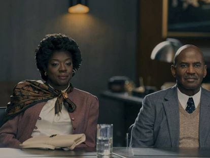 Viola Davis y Julius Tennon interpretan a Deloris y James Jordan en 'Air'