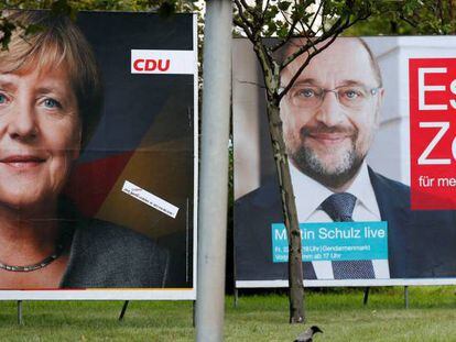 Campa&ntilde;a para las elecciones del 24 de septiembre en Alemania. REUTERS/Fabrizio Bensch