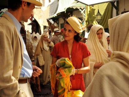 Adriana Ugarte, protagonista de 'El tiempo entre costuras'.