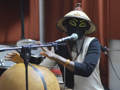 La cantante burkinesa Kalam Kunde.