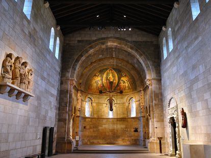 Capilla de Fuentidueña, ábside español del siglo XII exhibido en Nueva York.