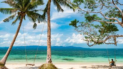 Una de las playas de Koh Phangan, en Tailandia.