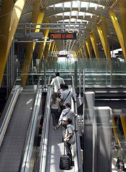 Terminal 4 del aeropuerto de Barajas (Madrid).