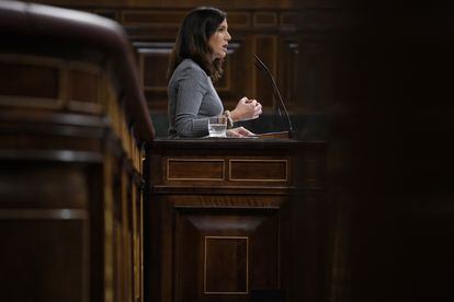 La ministra de Derechos Sociales, Ione Belarra, el pasado noviembre en el Congreso.