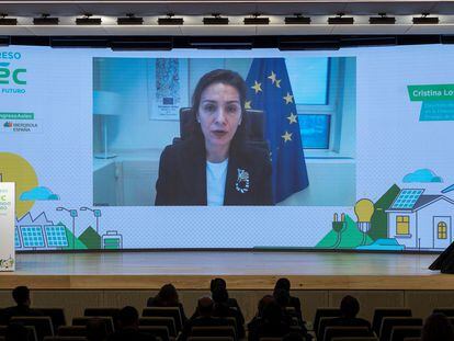 Intervención de Cristina Lobillo, directora de Política Energética de la UE, en el congreso AELEC el pasado 30 de noviembre.