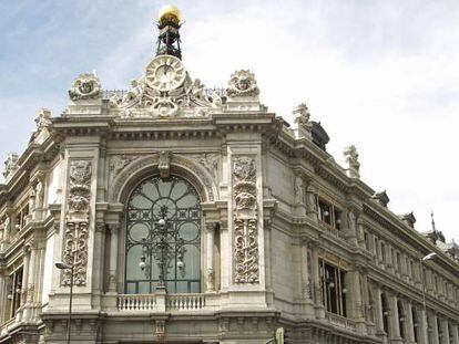 Sede del Banco de Espa&ntilde;a, en Madrid.