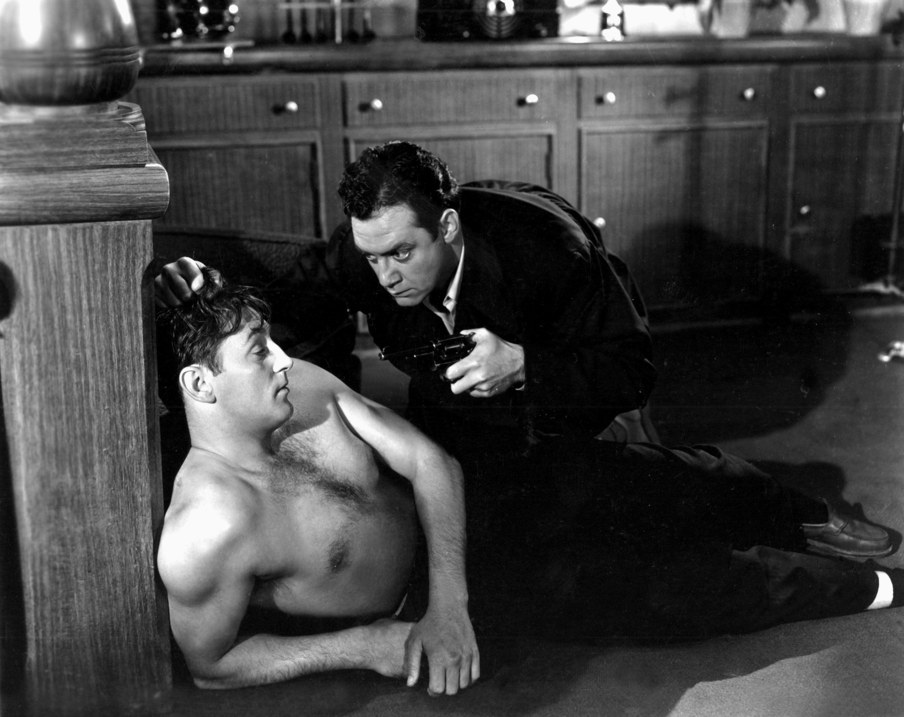 Howard Hawks regaló al mundo sus fantasías más violentas de dominación del macho (en este caso, Robert Mitchum) en 'Las fronteras del crimen'.