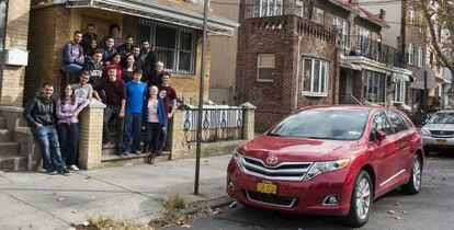 Parte de los jóvenes españoles del proyecto Startups Mansion.
