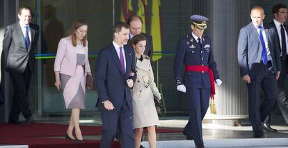 Felipe VI y la reina Letizia. 