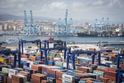 El puerto de Algeciras es uno de los puntos de mayor entrada de cocaína de Europa.