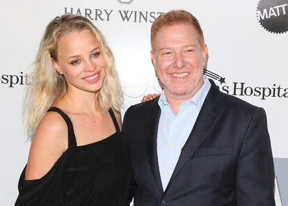 Ryan Kavanaugh y su mujer Jessica en mayo de 2017 en Culver City, California.