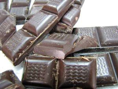 En la imagen, unas pastillas de chocolate, en Ecuador. EFE/Archivo