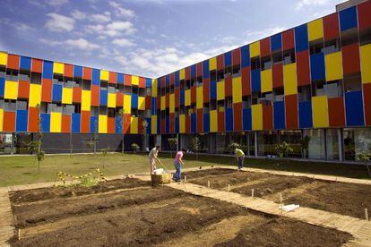 El edificio de la Fundaci&oacute;n Catalana del Esplai.