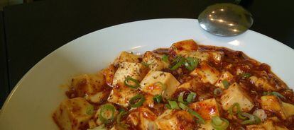 Delicioso y picante mapo tofu