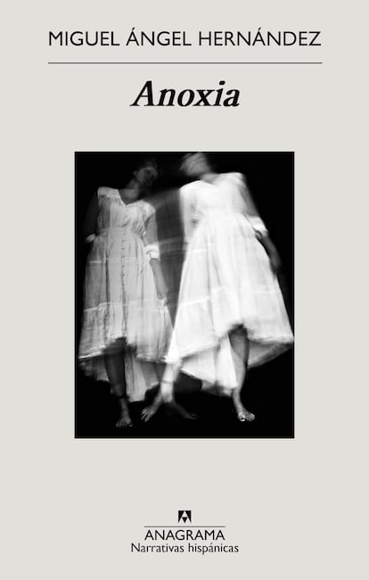 Portada de 'Anoxia', de Miguel Ángel Hernández.