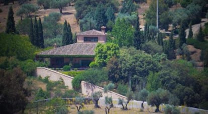 Vivienda de Dolores de Cospedal y su marido el empresario Ignacio López del Hierro, en el cigarral de la ermita de Toledo.