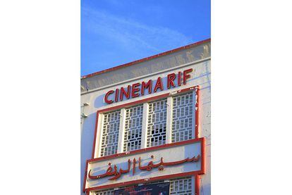 El Cinema Rif, situado a las puertas del Zoco Chico tangerino.