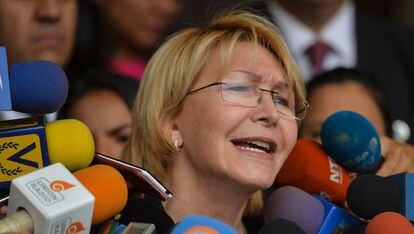 La fiscal de Venezuela, Luisa Ortega.